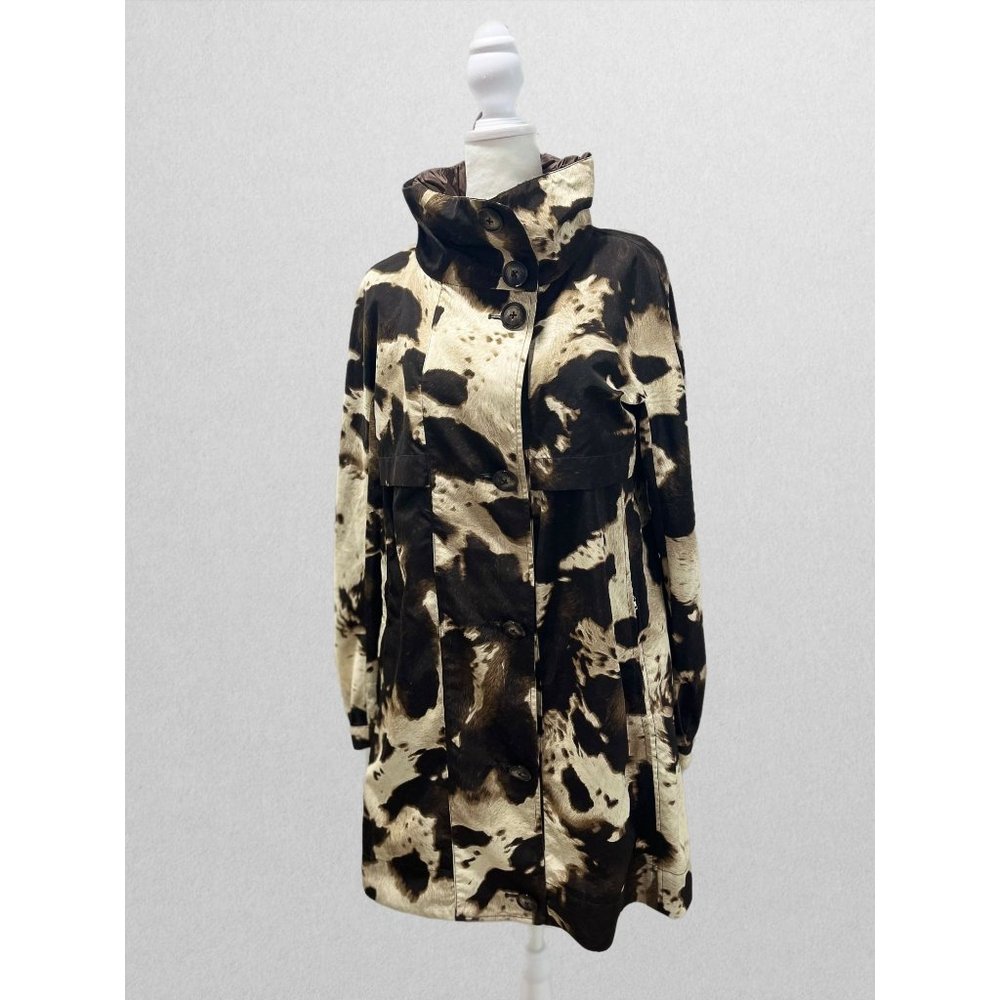 Etcetera Print Lightweight Trench Coat (NWT) - Picture 3 of 7